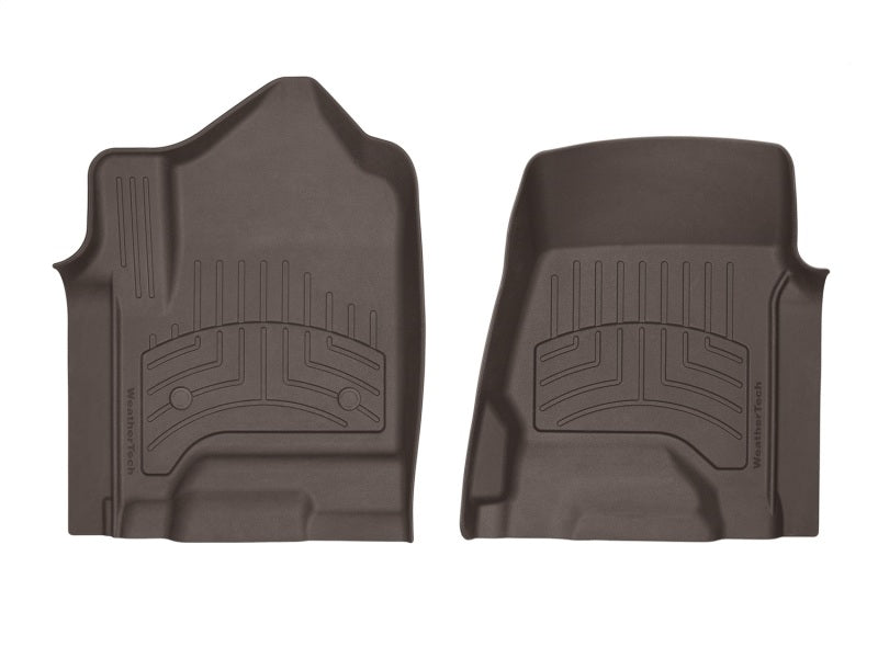 WeatherTech 15-19 GMC Yukon / Cadillac Escalade / 15-18 Chevrolet 1500 Front 3D Floor Mats - Cocoa