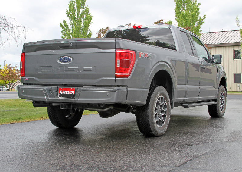 Flowmaster Outlaw Cat-Back Exhaust System for 2021-2026 Ford F-150 with 2.7L, 3.5L, and 5.0L Engines