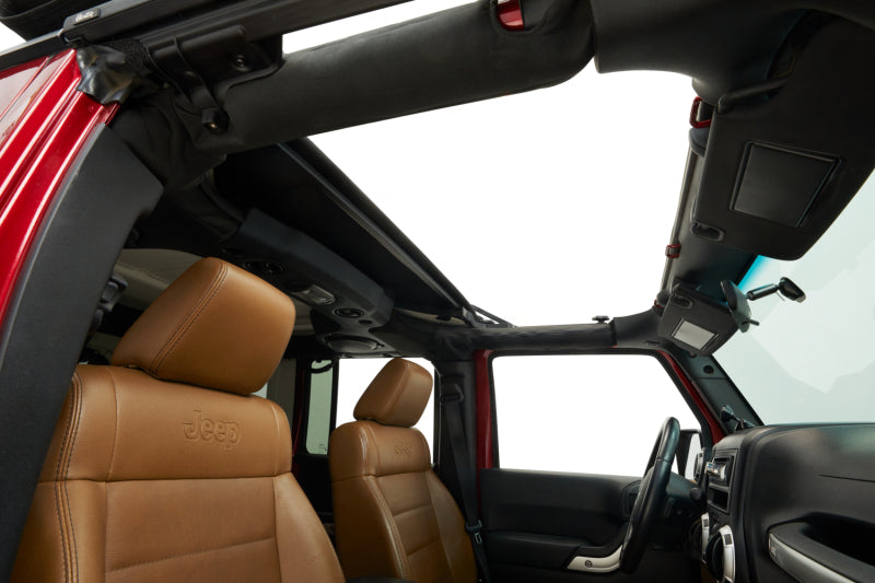 Bestop Sunrider for Jeep Wrangler JK 2007-2018 – Premium Black Twill Hardtop Conversion