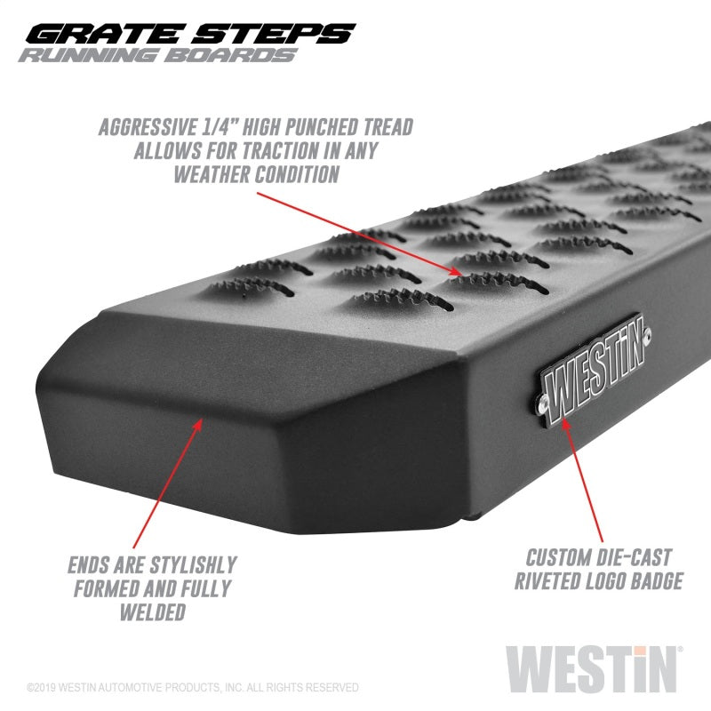 WES Running Boards - Grate