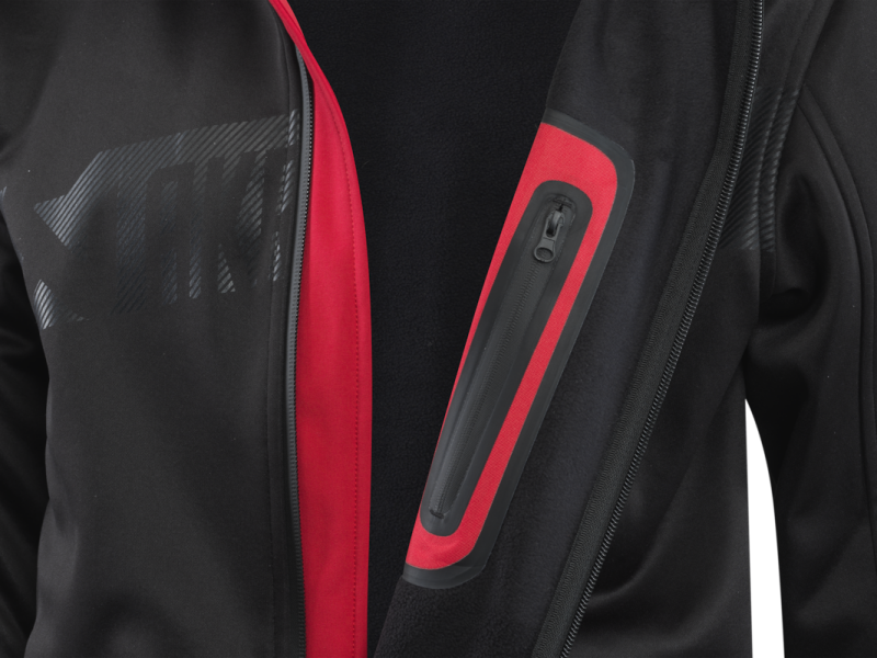 Akrapovic Women's Corpo Softshell Jacket Black - Large, Part Number AKR802090