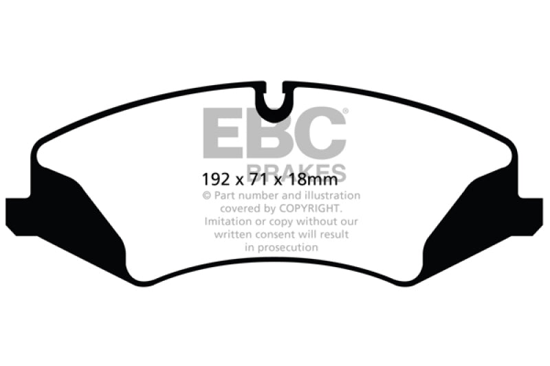 EBC Yellowstuff Brake Pad Sets
