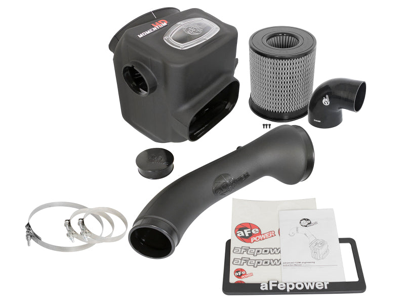 aFe Momentum HD Cold Air Intake System with Pro DRY S Filter for 2016–2019 Nissan Titan XD 5.0L V8, Part 51-76105