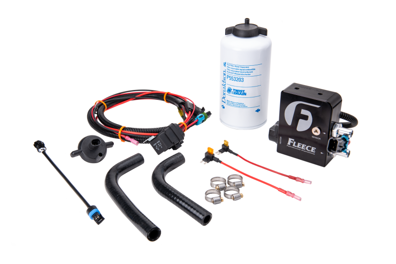 Fleece Performance FPE-DMAX-HFFBA-1116 Auxiliary Heated Fuel Filter Kit
