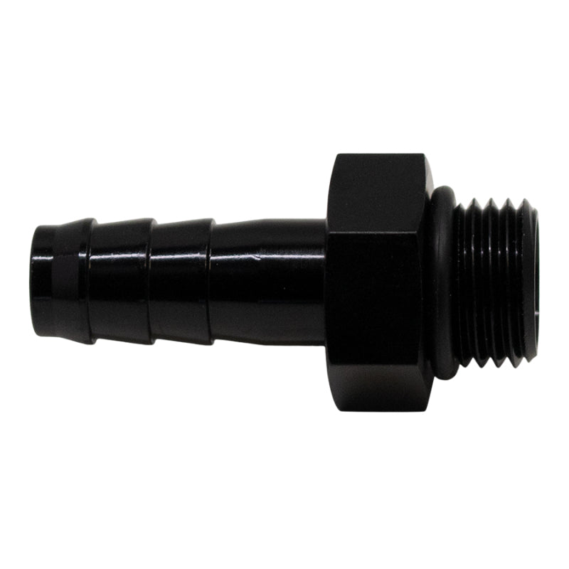 DeatschWerks DWK6-02-0501-B 6AN ORB Male to 3/8-Inch Triple Barb Fitting