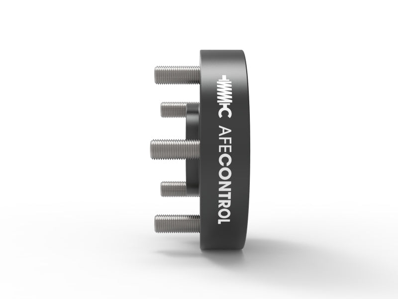 aFe CONTROL Billet Aluminum Wheel Spacers, 1.25-Inch, 5x114.3, 70.5 mm Center Bore, Ford Mustang and Explorer