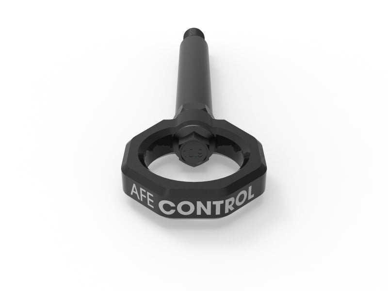 aFe Control Front/Rear Tow Hook for 2023-2026 BMW M2 G87, Black - Part Number afe450-502004-B