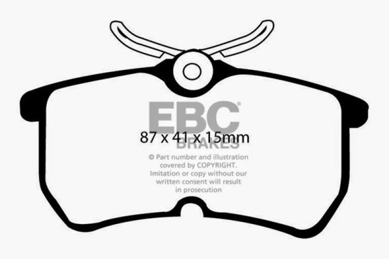 EBC Ultimax2 Brake Pad Sets