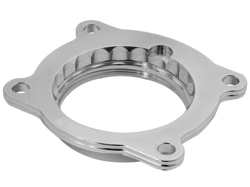 aFe Silver Bullet Throttle Body Spacer Kit 46-34010 for 2007-2008 Dodge, Jeep, and Ram V6 Applications