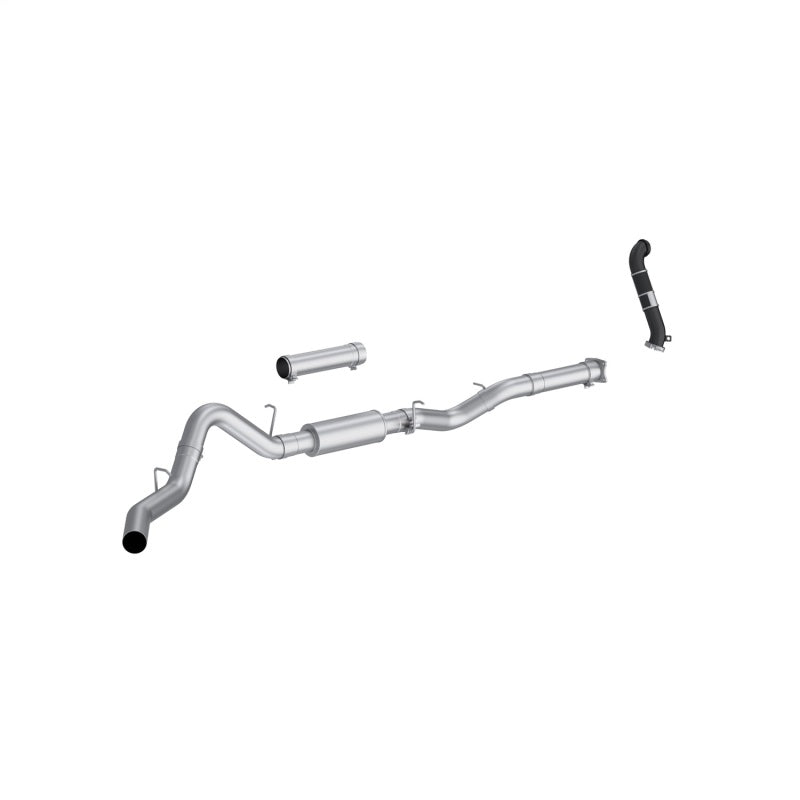 MBRP Armor Lite Series 2005 Chevy Silverado / GMC Sierra 2500/3500HD 4-inch Cat Back Exhaust System with Downpipe