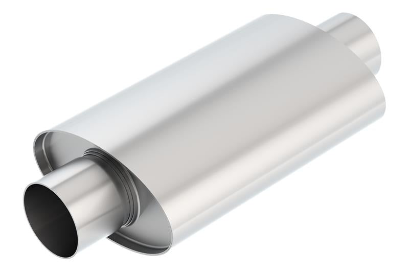 Borla XR-1 Multi-Core Racing Muffler, 3-Inch Center Inlet and Outlet, Part Number 400372