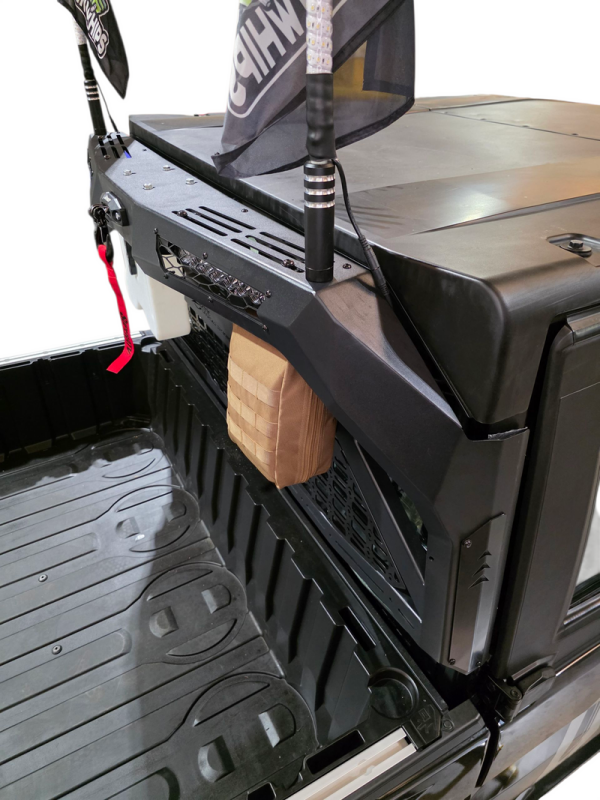 Elektric Offroad R5HRA0001 Heavy-Duty Headache Rack for Polaris Ranger 1500 - Enhanced Rear Cab Protection and Custom Trail Accessories