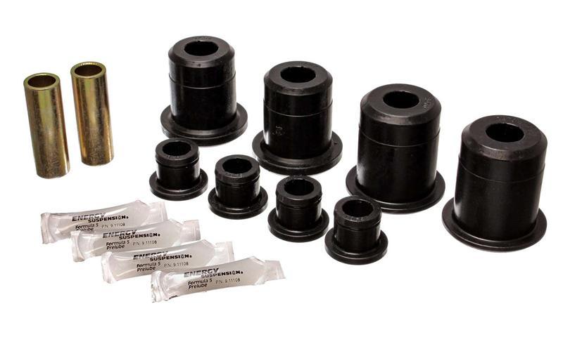 Energy Suspension eng4.7105R - 76-77 Ford Bronco/66-72 F-100/F-150 Red 4-Degree Offset 14-Piece C-Bushing Set