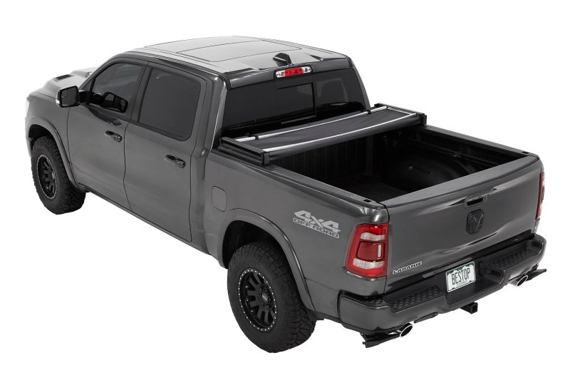 Bestop EZ-Fold Soft Tonneau Cover for 2019-Current Ram 1500 with 5.7 ft Bed (Without RamBox) - Model BES16227-01