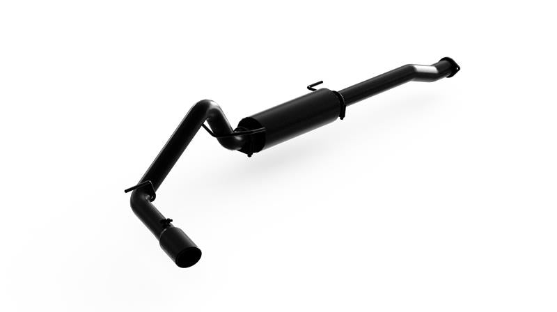 MBRP Armor BLK Cat-Back Exhaust System for 2016-2017 Toyota Tacoma 3.5L, 3-Inch, Single Side Exit – S5338BLK