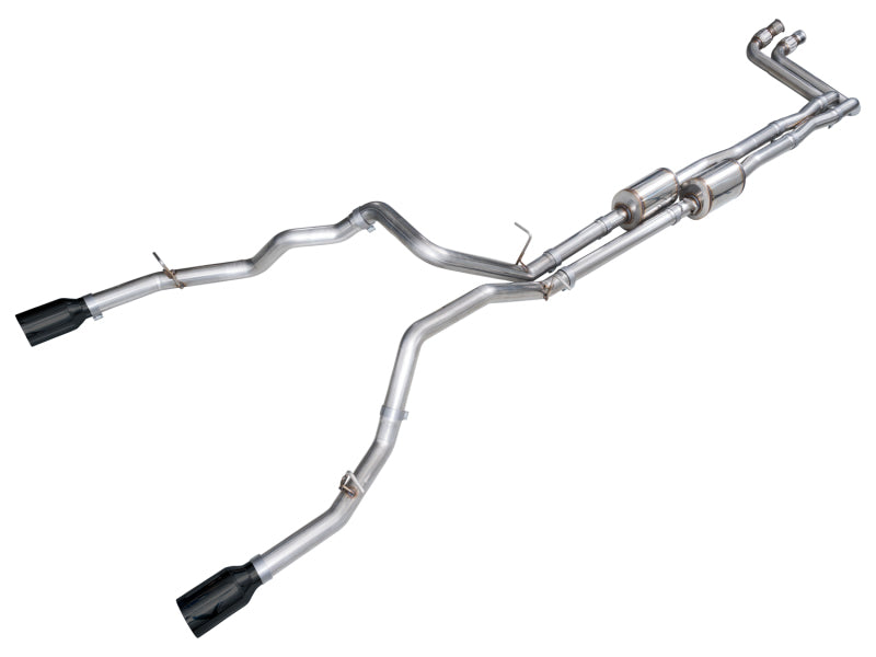 AWE Tuning 2025+ RAM 1500 3.0TT Rebel 0FG Cat-Back Exhaust with Diamond Black Tips