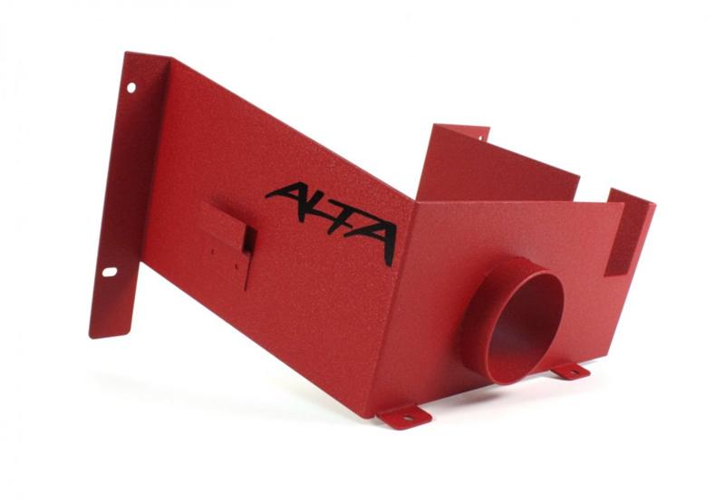 Alta AMP-INT-201RD Cold Air Intake for 2002-2006 Mini Cooper S/JCW and 2002-2008 R53 Convertible, Red, 6-Speed Manual