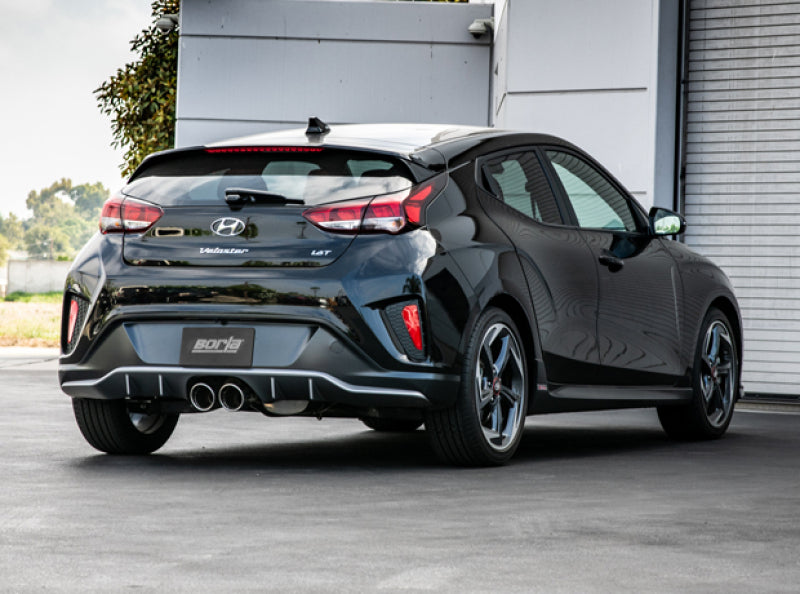Borla S-Type Axle-Back Exhaust System 11959 for 2019-2022 Hyundai Veloster 1.6L Turbo