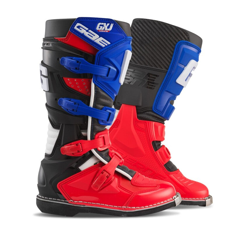 Gaerne GAR2169-015-3 GXJ Motocross Boots - Red/White/Blue, Youth 3
