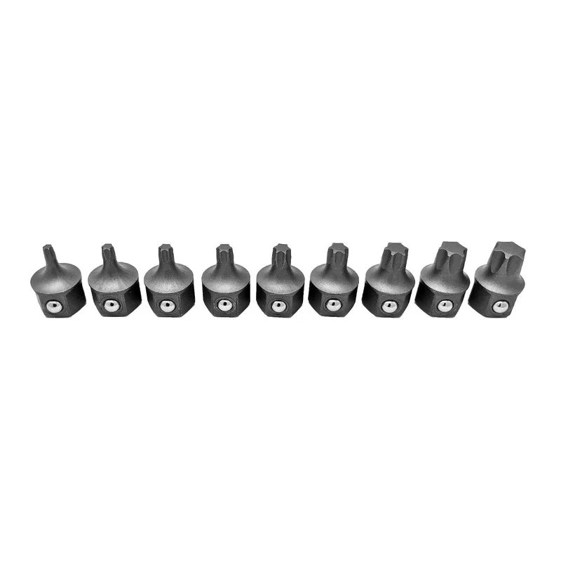 CTA Tools Stubby Torx Bit Set, 9-Piece - Part Number 5058CTA