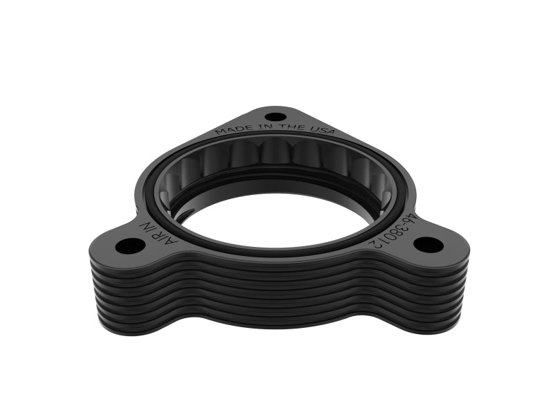 aFe Silver Bullet Throttle Body Spacer Kit, Black, Part Number 46-38012B, for 2019-2021 Toyota Corolla 2.0L and Lexus UX200