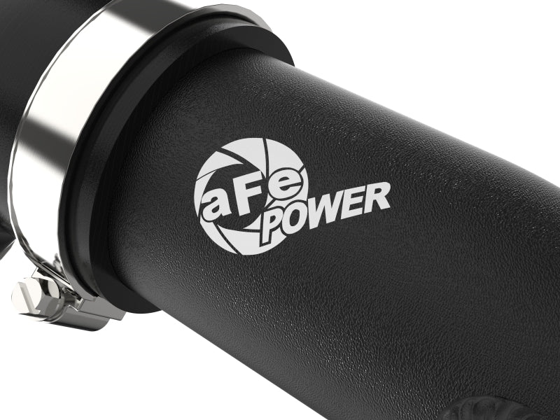 aFe BladeRunner 2.5-Inch Aluminum Cold Charge Pipe, Black, Part Number 46-20639-B