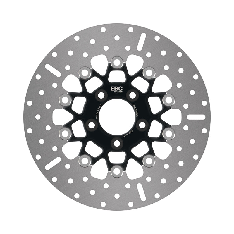 EBC Powersports RSD020BLK Rear Floating Brake Rotor for 2000-2003 Harley-Davidson Sportster XLH 883