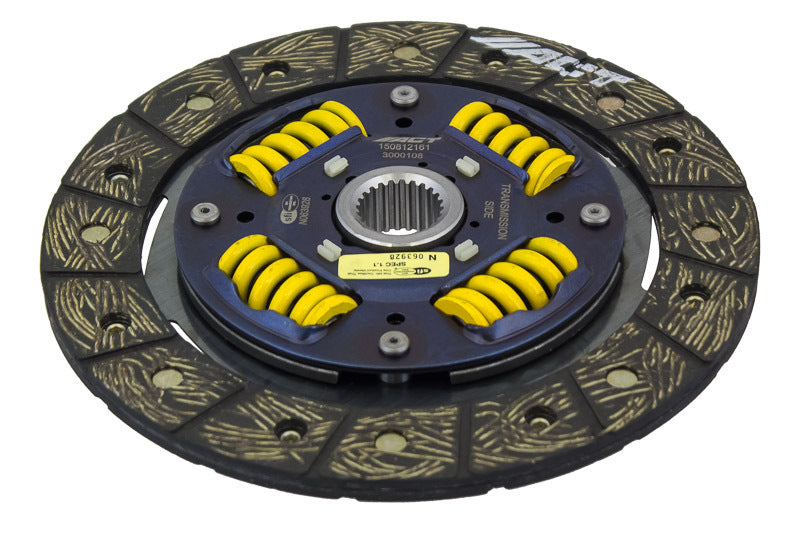 ACT 3000108 Performance Street Sprung Clutch Disc for Acura TSX and Honda Civic
