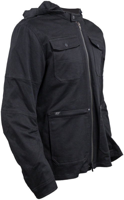 Speed and Strength Dogs Of War 2.0 Textile Jacket Black - Large