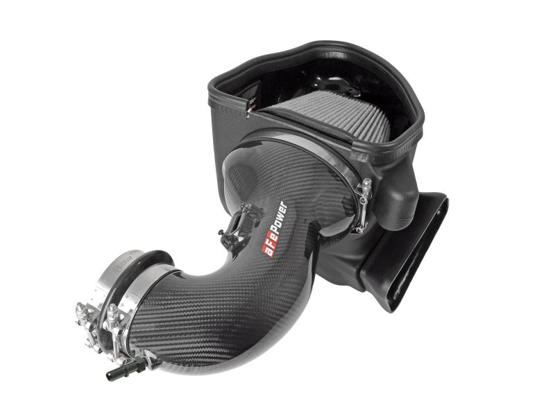 aFe Track Series Carbon Fiber Cold Air Intake with Pro DRY S Filter for 2017-2024 Chevrolet Camaro ZL1 6.2L V8 - AFE57-10018D