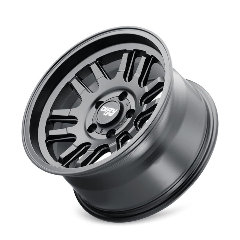 Dirty Life Canyon 9310 17x9 Matte Black Wheel, 6x139.7 Bolt Pattern, -12mm Offset