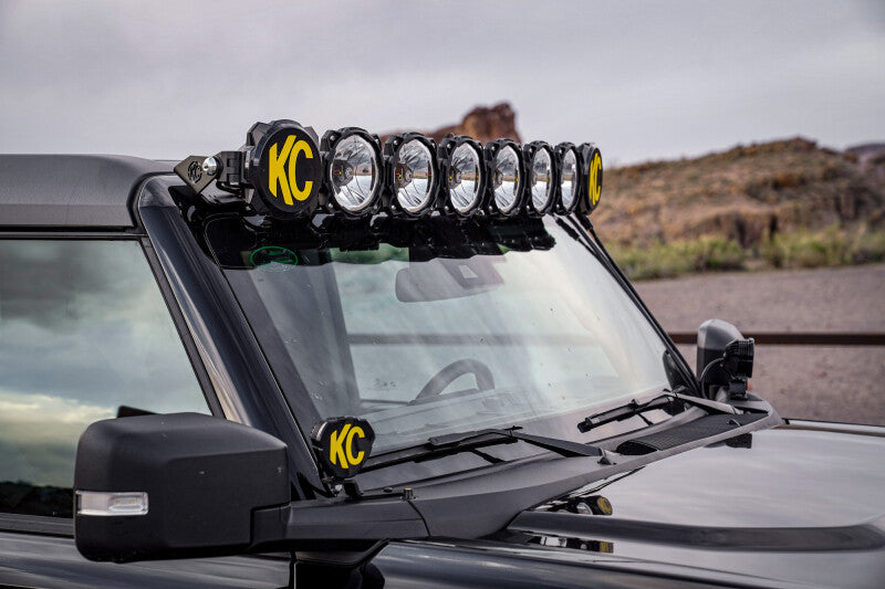 KC HiLiTES KCL7332 2021+ Ford Bronco 50-Inch Overhead Light Bar Mounting Brackets