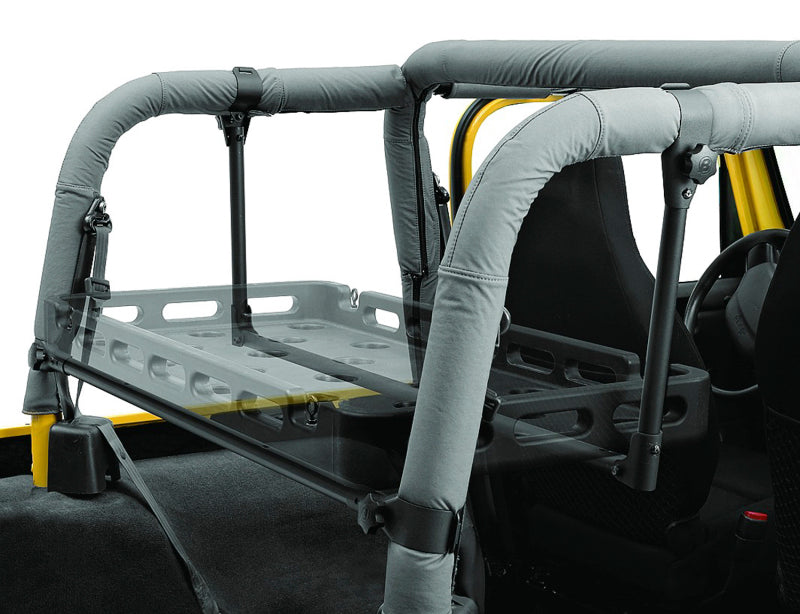 Bestop 92-95 Jeep Wrangler YJ & 97-02 TJ Highrock 4X4 Cargo Rack Bracket Kit - Part #bes41406-01