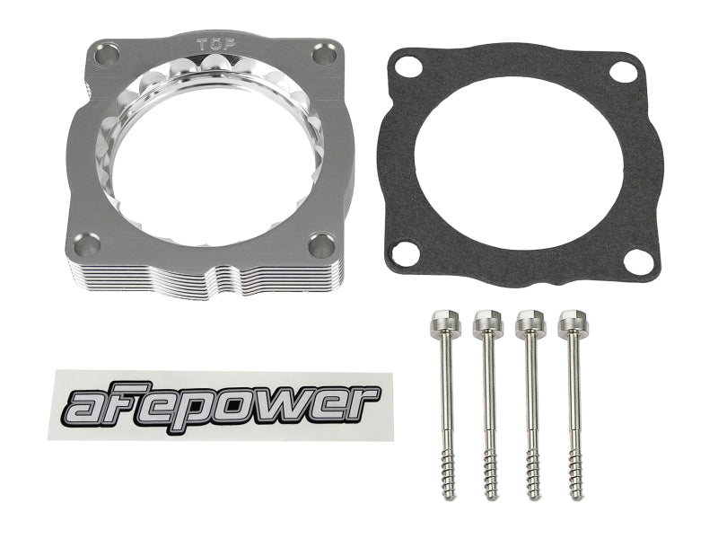 aFe Silver Bullet Throttle Body Spacer Kit 46-31007 for BMW 335i, 435i, and X1