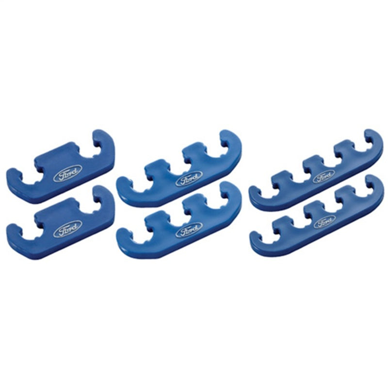 Ford Racing FRP302-637 Wire Dividers, 4 to 3 to 2, Blue with White Ford Logo