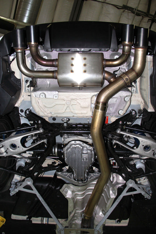 Dinan 16-18 BMW M2 F87 Free Flow Axle-Back Exhaust System with Black Tips