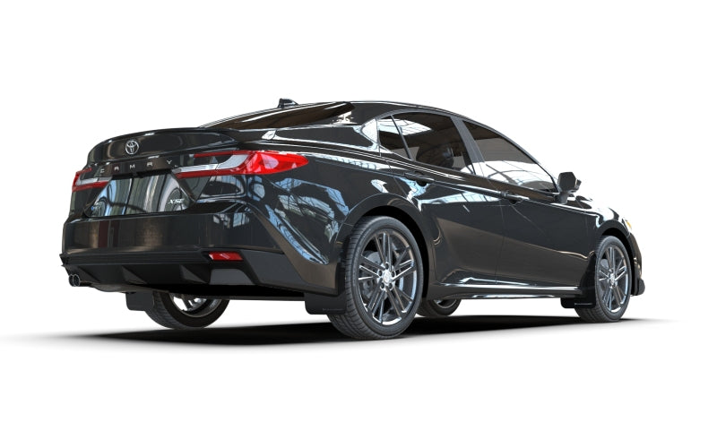 Rally Armor UR Series Mud Flaps for 2025-2026 Toyota Camry - Black with Metallic Logo