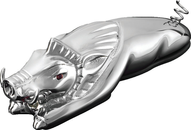 Kuryakyn Wild Boar Chrome Fender Ornament, Part Number 9022