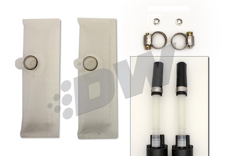 DeatschWerks DW300C 340 LPH Compact Fuel Pump Kit for 2003-2004 Ford Mustang Cobra