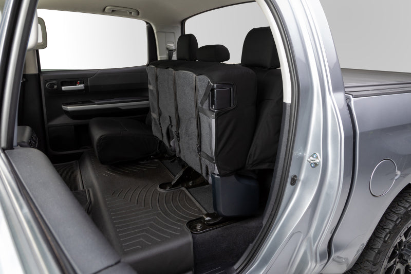 Covercraft 21-24 Ford F150 Carhartt Super Dux PrecisionFit Custom Front Row Seat Covers - Black