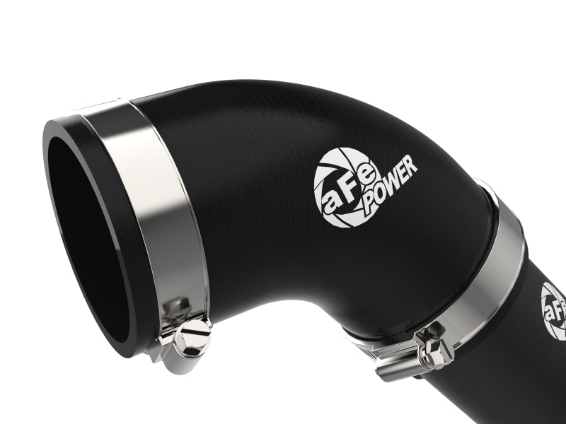 aFe BladeRunner 2.5-Inch Aluminum Cold Charge Pipe, Black, Part Number 46-20639-B