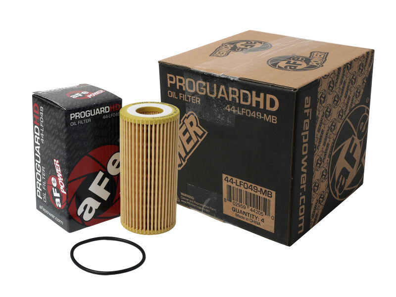 aFe POWER Pro GUARD HD Synthetic Media Oil Filters 4-Pack - Part Number 44-LF049-MB
