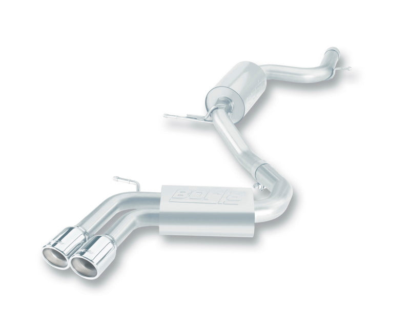 Borla 140248 S-Type Cat-Back Exhaust System for 2006-2009 Volkswagen GTI