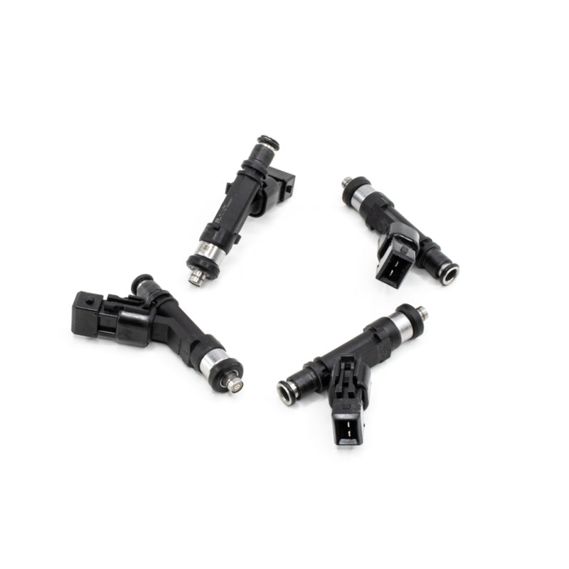 DeatschWerks 550cc Top-Feed Fuel Injectors for 1989-1990 Nissan 240SX SOHC KA24E, Set of 4