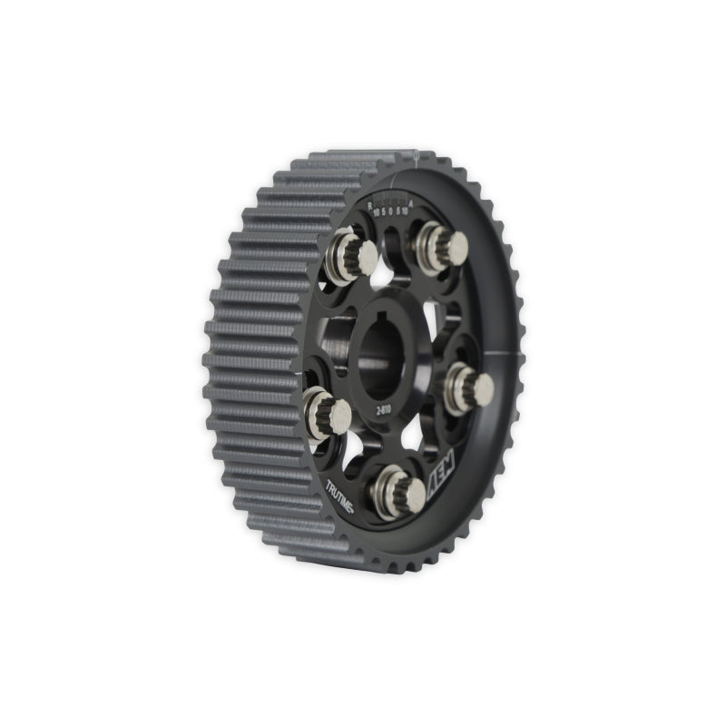 AEM Tru-Time Adjustable Cam Gear AEM23-801BK for Honda D15B7, D16A6 and D16Z6 Engines
