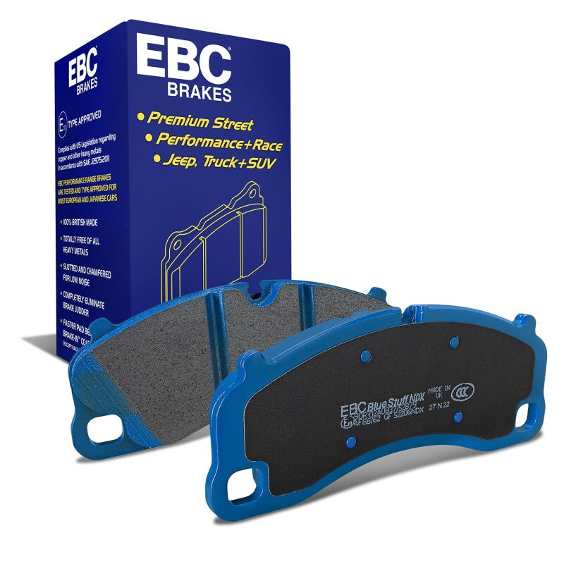 EBC Bluestuff NDX Front Brake Pads DP52206NDX for 2013-2015 Porsche 911 (991) GT3