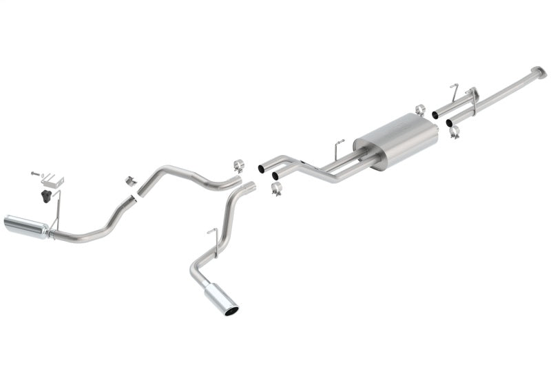 Borla 140332 Touring Cat-Back Exhaust System for 2009–2013 Toyota Tundra 4.6L/5.7L V8