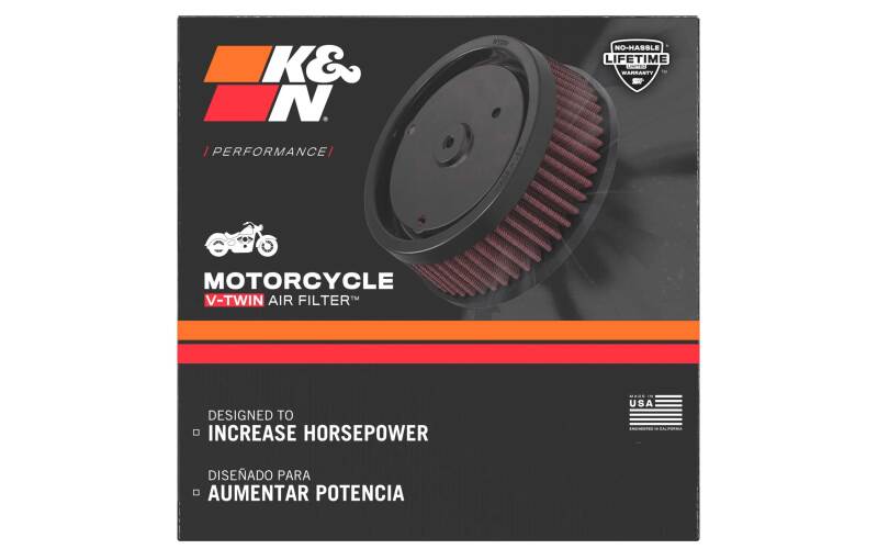 K&N Engineering HD-0818 High-Flow Replacement Air Filter for 2016–2017 Harley-Davidson FLSS Softail Slim S