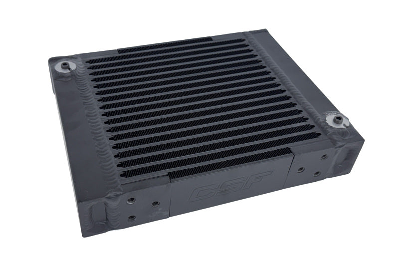 CSF Universal Large Single-Pass Oil Cooler - M22 x 1.5 - 12 inch Length x 9.33 inch Height x 2.16 inch Width