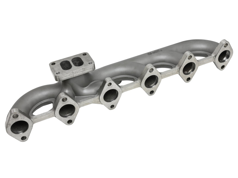 aFe Bladerunner 409 Stainless Steel Exhaust Manifold, Part Number 46-40011, for 2003-2007 Dodge Ram 5.9L Cummins